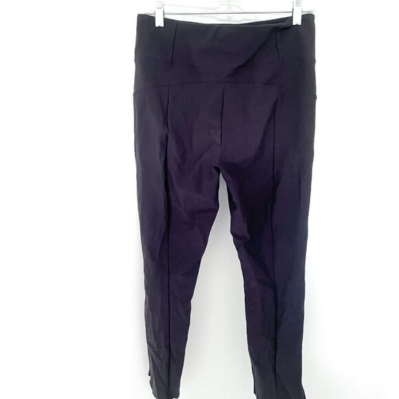 Athleta Stellar Crop Pant Plus Size Medium Lycra Charcoal Gray - Picture 3 of 9